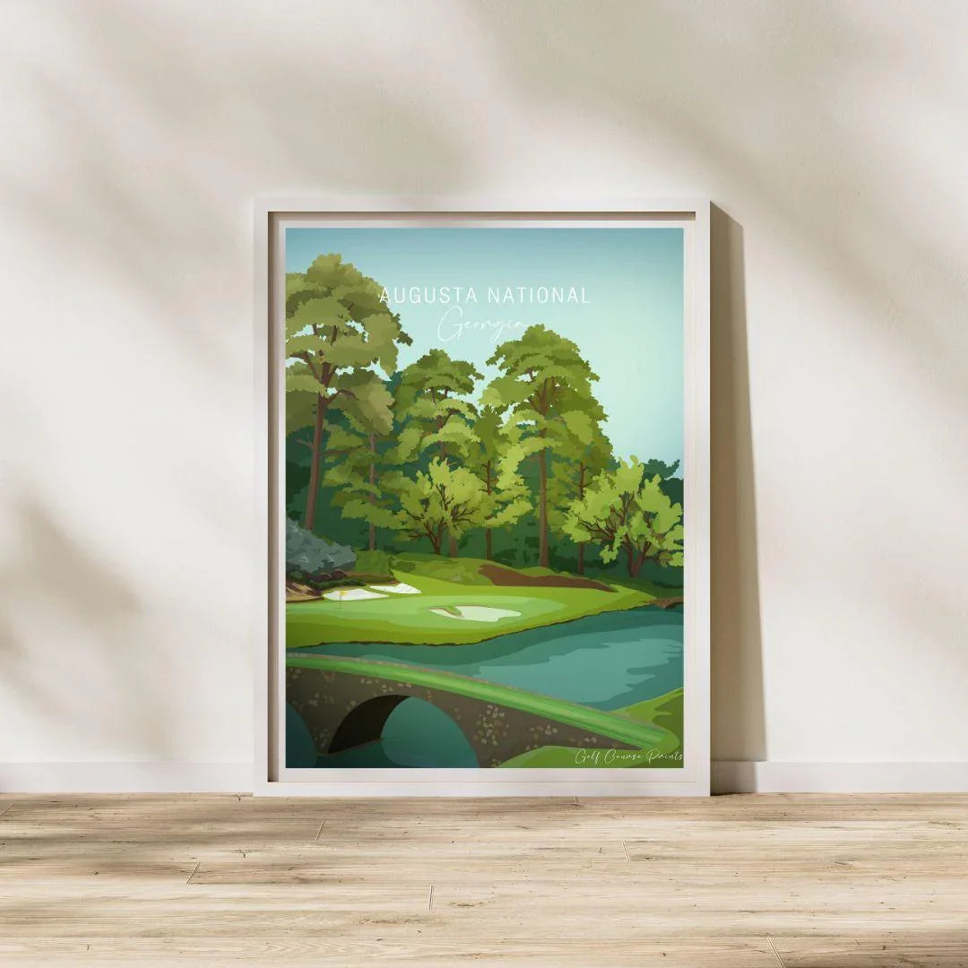 Golf Course Print, Meta + Google Ads · Home Decor · USA