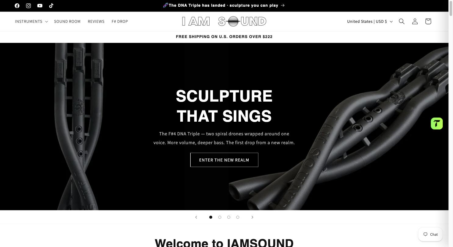 Iamsound — From zero infrastructure to a real, ongoing engine.