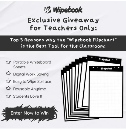 Wipebook — Top 5 reasons · classroom listicle