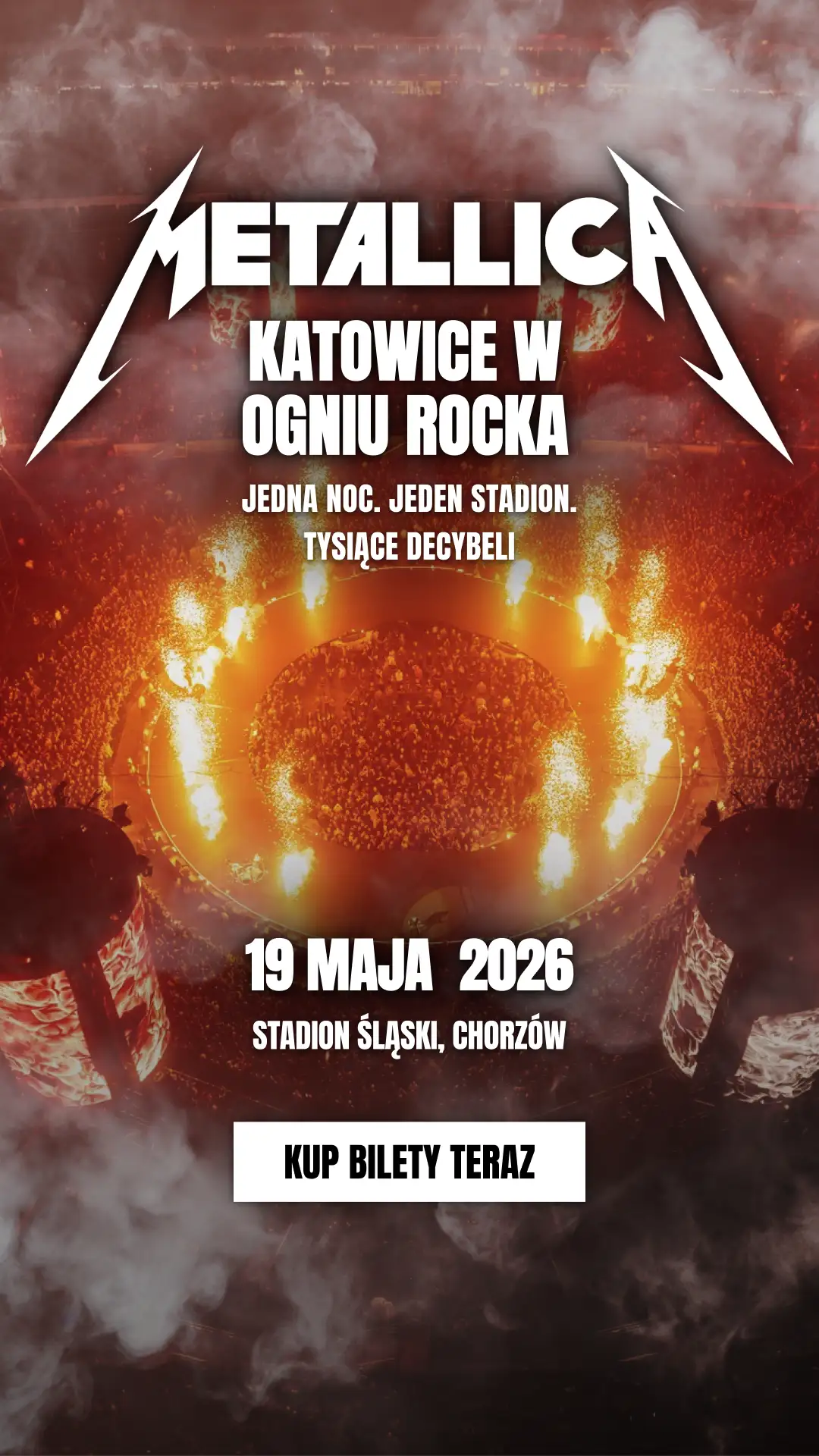 Metallica · сторіс Хожув, Польща