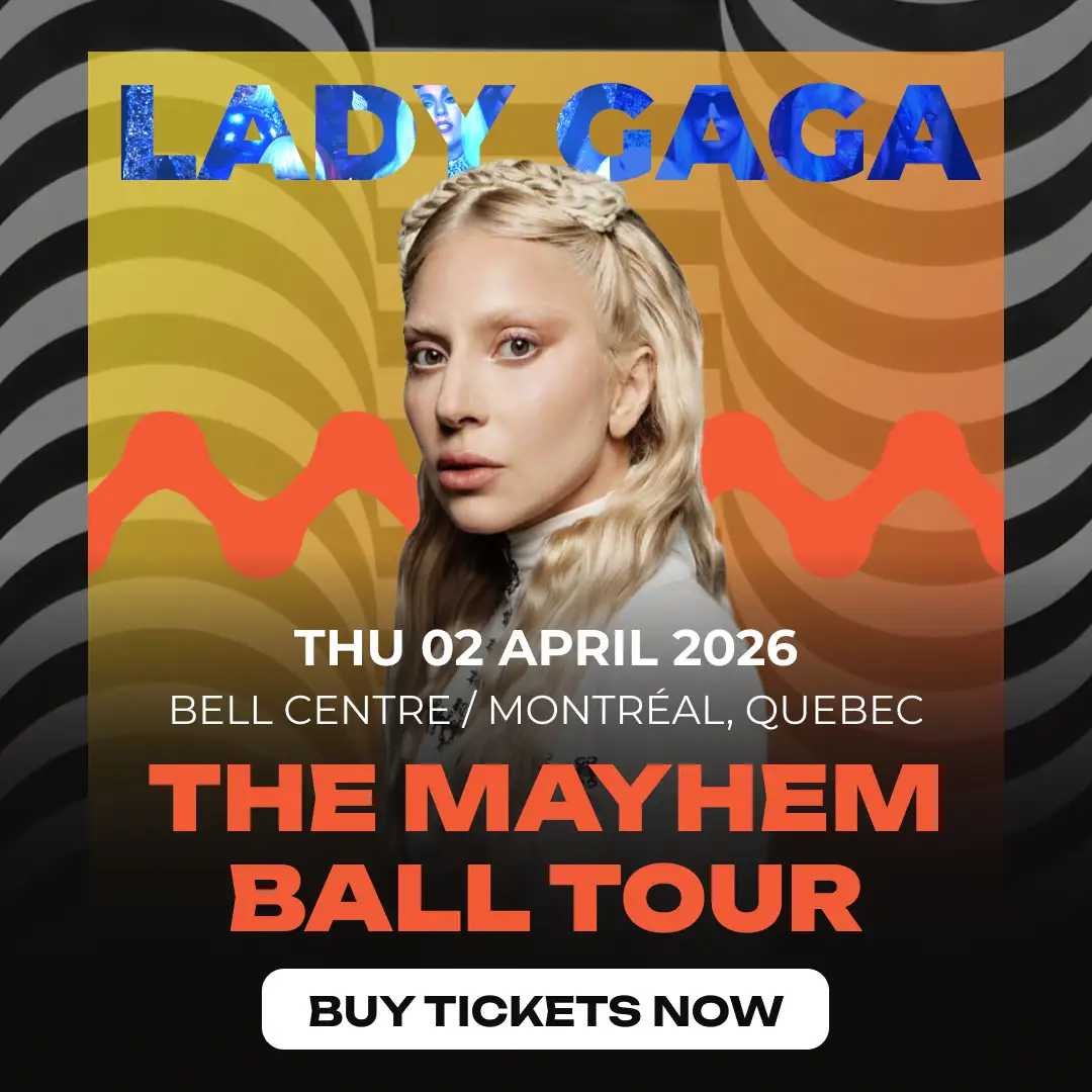 Lady Gaga · статика туру в Монреалі