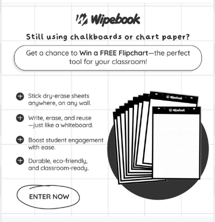 Wipebook — Chalkboards vs flipchart · switch angle