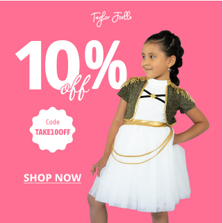 Taylor Joelle — Promo static · 10% off